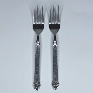 Oneida Northland SAN FRANCISCO Stainless Steel Korea Dinner Forks 7.5” Lot of 2